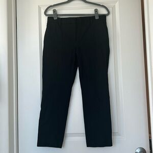 Black cropped Ann Taylor work pants